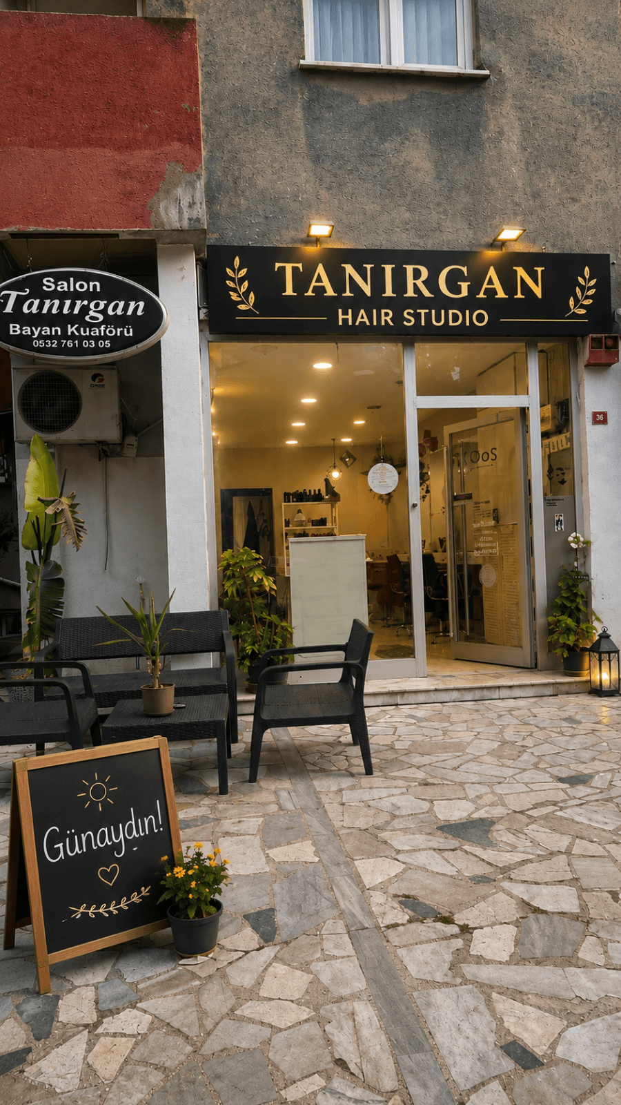 Tanırgan Hair studio çalışma 1